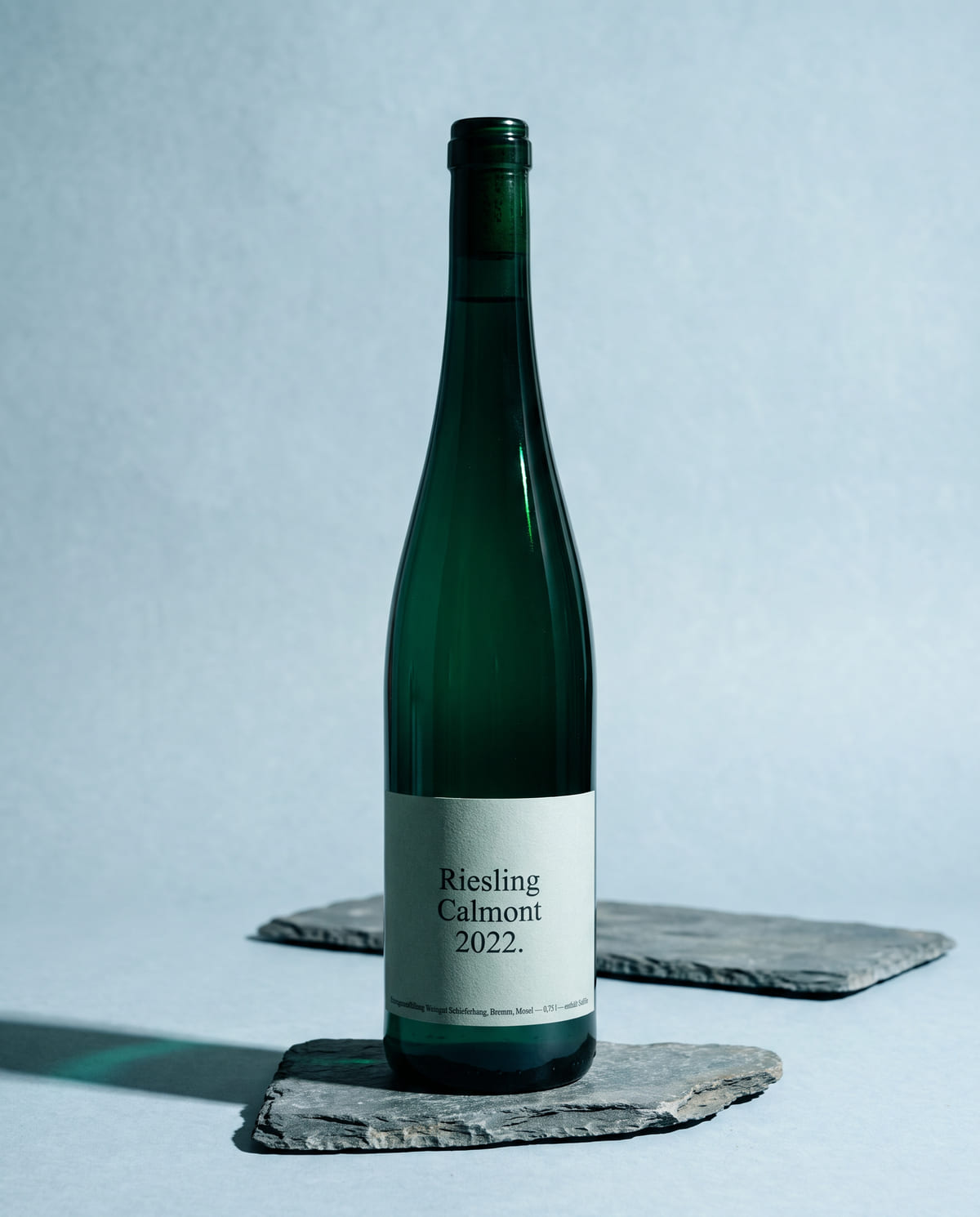 Flasche Riesling Calmont trocken, Jahrgang 2022