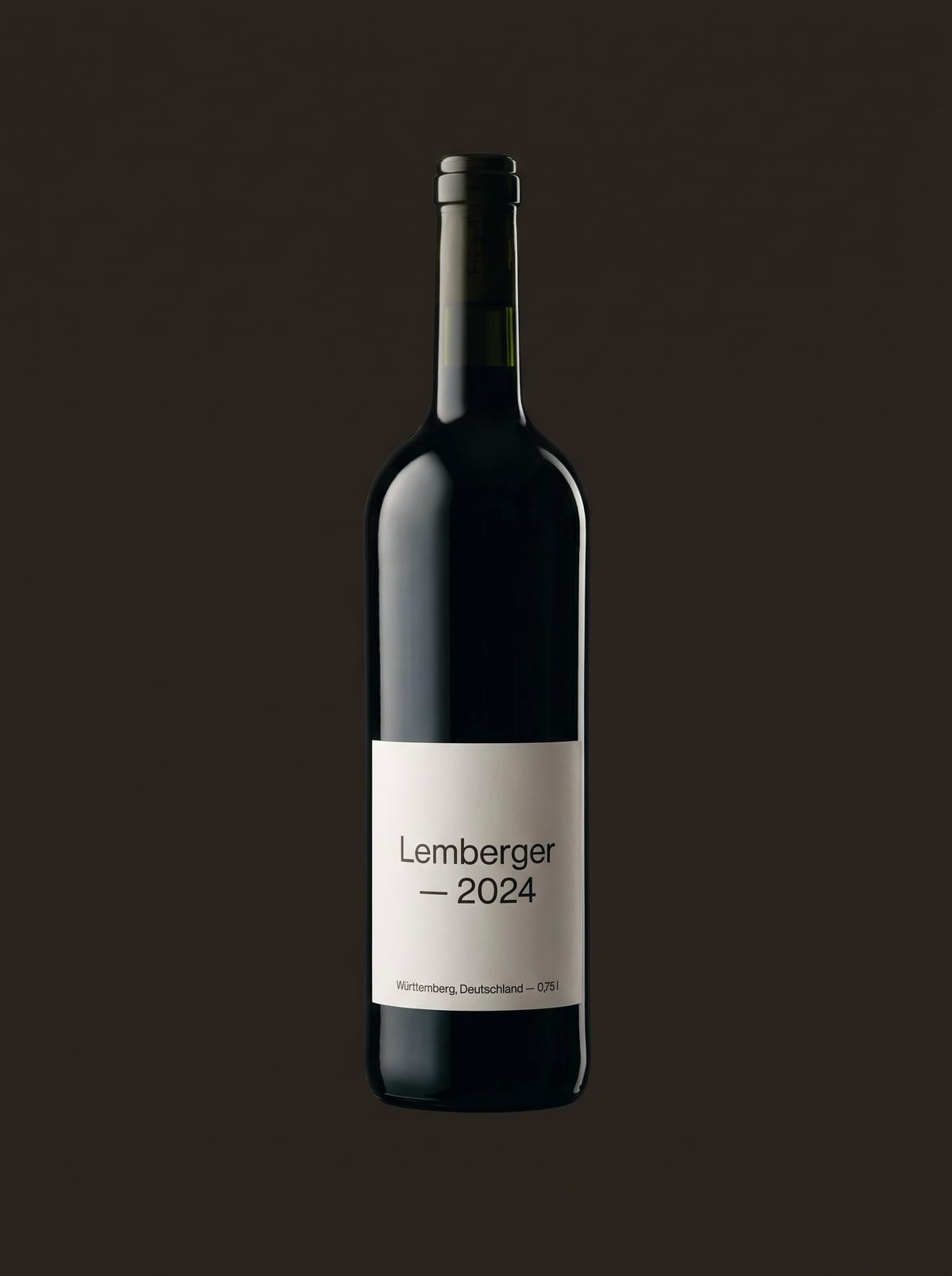 Flasche Lemberger, Jahrgang 2024